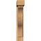 Ekena Millwork Funston Block Rough Sawn Bracket w/ Offset Brace, Western Red Cedar, 6"W x 22"D x 34"H BKT0604X22X34FST05RWR - alternate 4